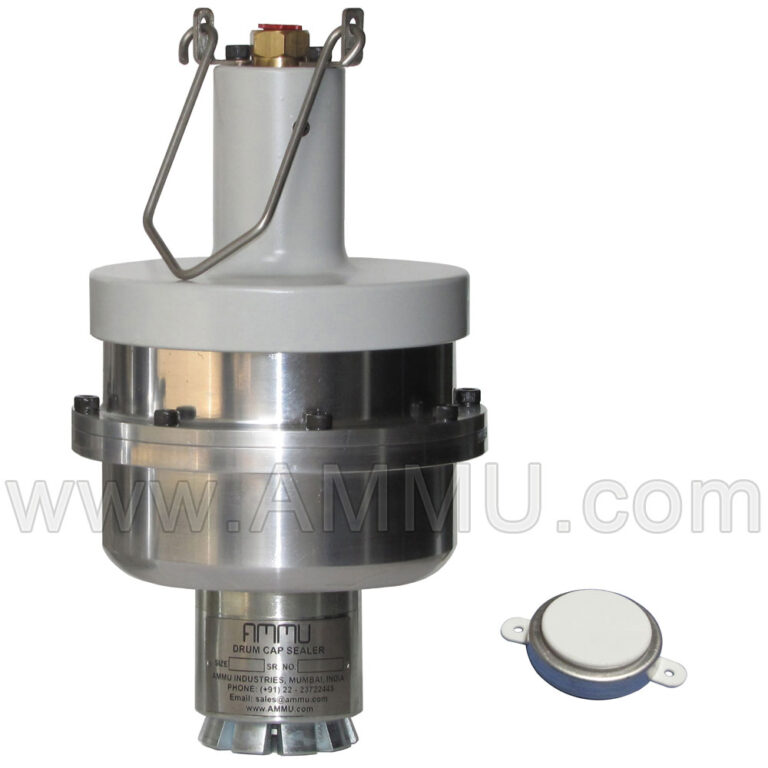 Pneumatic Crimper 3/4 inch Plastic Cap Seal Aluminum Ring 35mm diameter