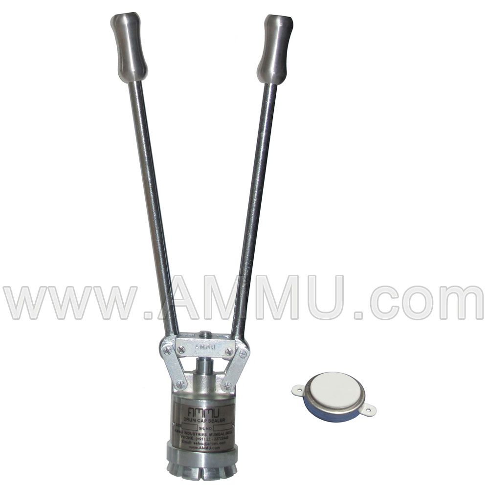 Manual Drum Cap Sealer 3/4 inch Plastic Cap Aluminum Ring 35mm