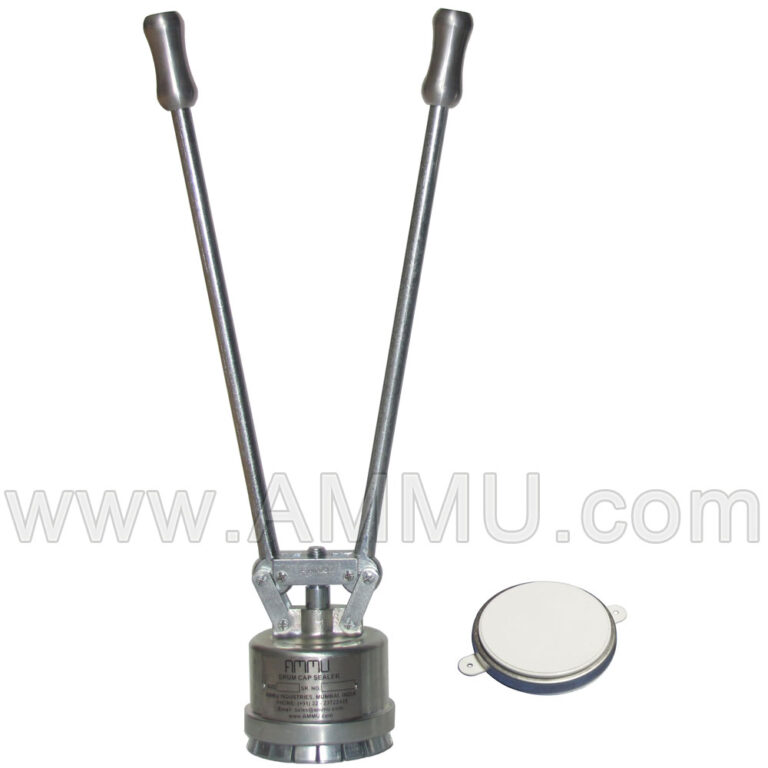 Manual Crimping Tool 2 inch Plastic Cap Seal Aluminum Ring