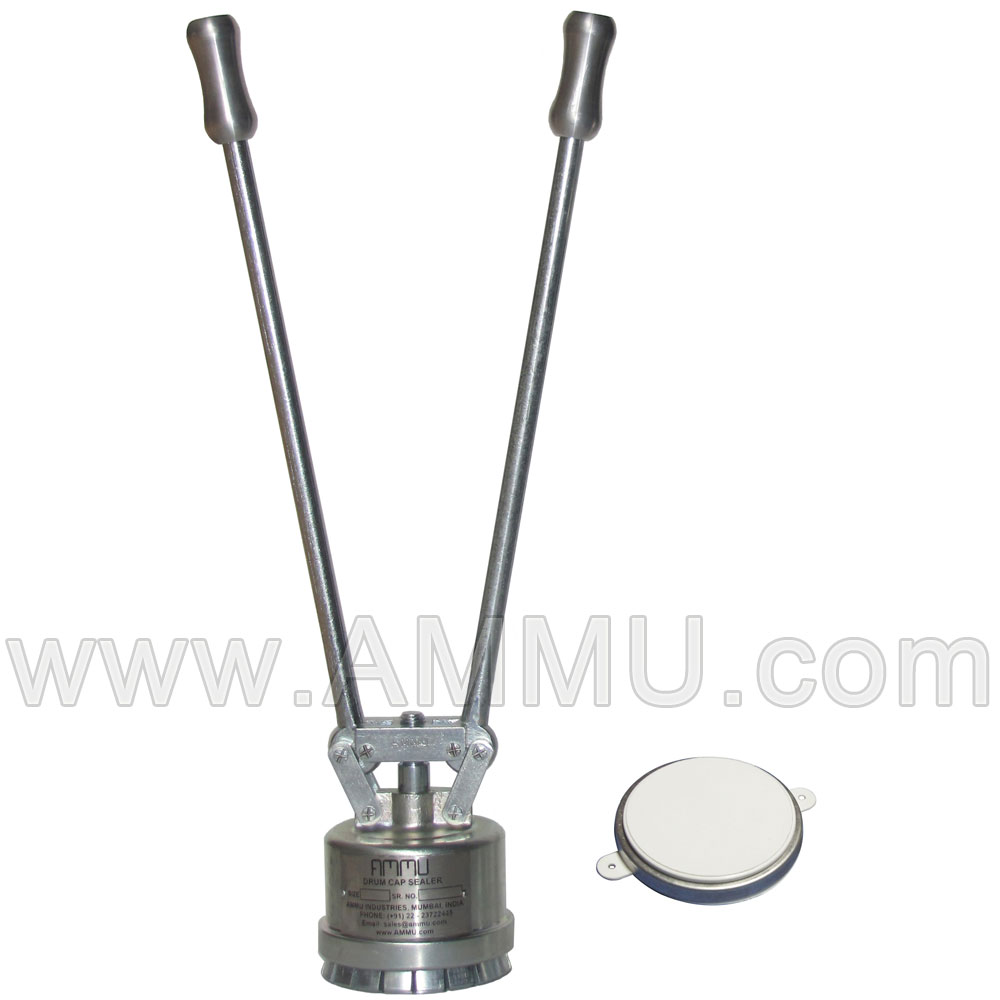 Manual Crimping Tool 2 inch Plastic Cap Seal Aluminum Ring